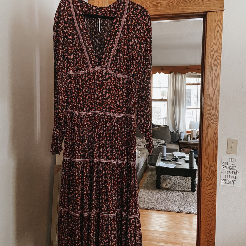 Free People Boho Maxi Dress